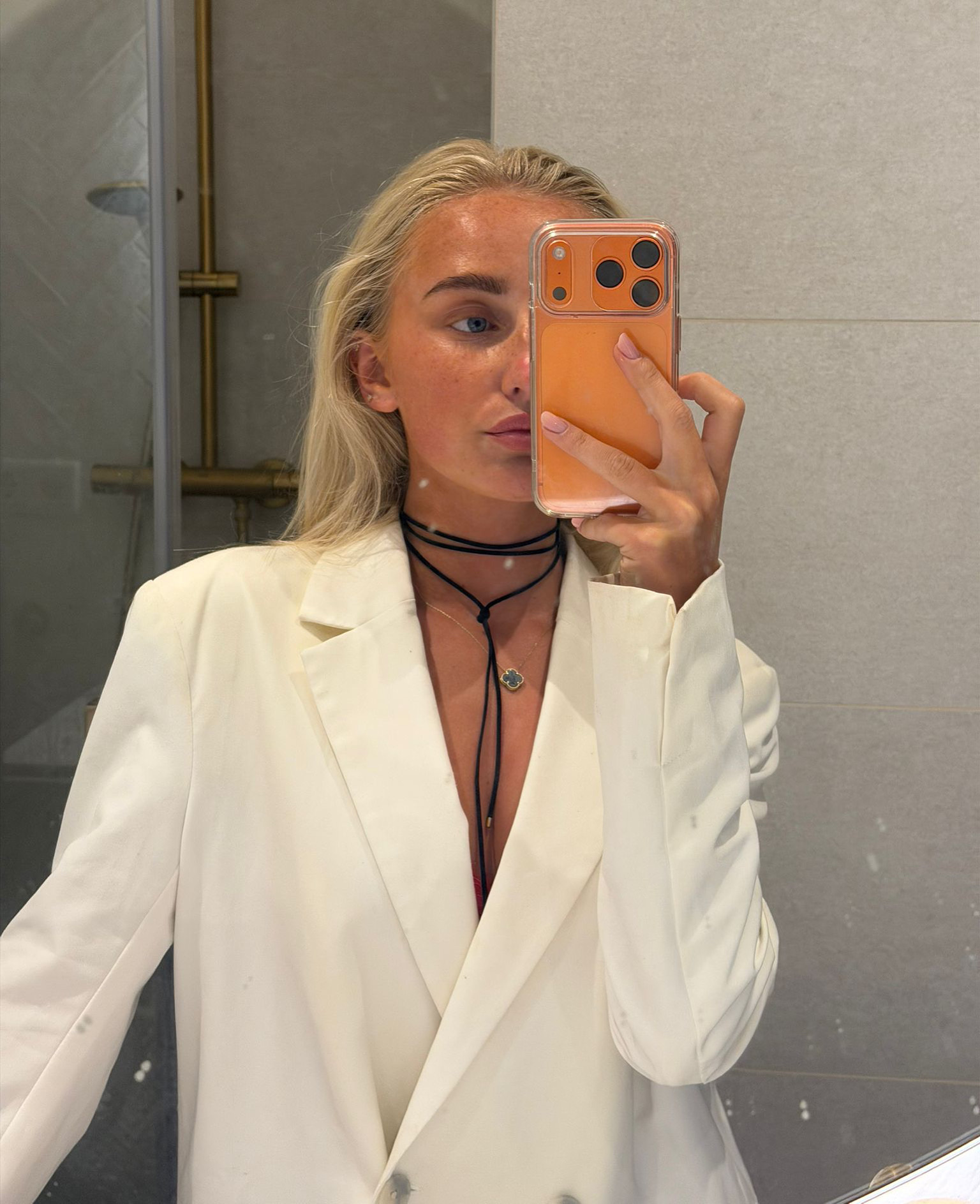 Suede Cord Necklace