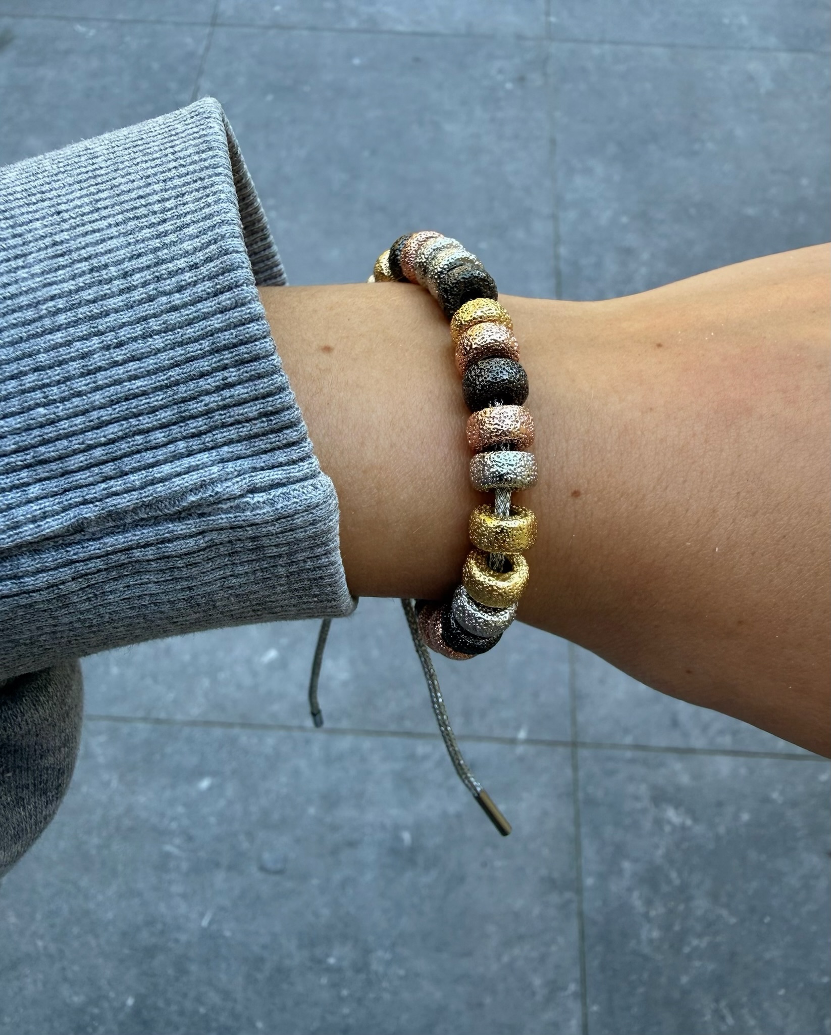 Gilded Charm Bracelet
